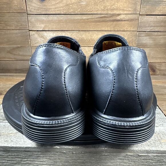 Skechers Mens Size 11 Black Work Relaxed Fit Gretna Slip Resistant Slip On Shoes - Picture 4 of 10